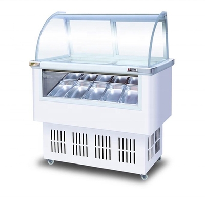 Automatic Defrost Super Performance Ice Cream Display Freezer with Low Investment