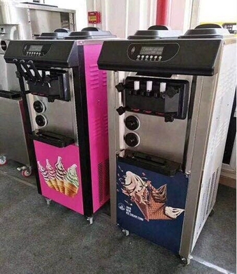 Portable Soft Serve Ice Cream Machine No Water No Pollution Perfect for Any Location