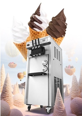 Portable Soft Serve Ice Cream Machine No Water No Pollution Perfect for Any Location