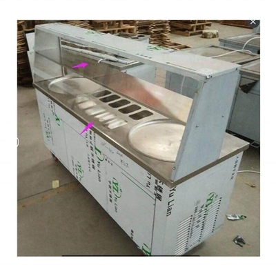2022 world best salable fried ice cream machine with low investment and long working life
