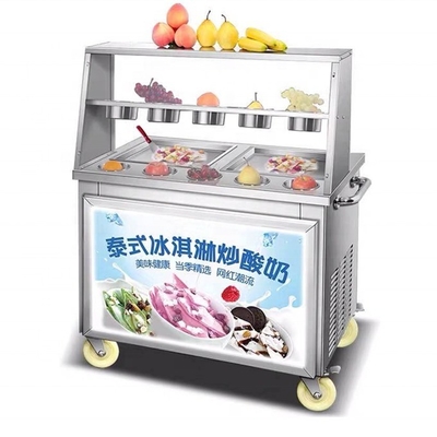 Automatic Defrost Button for 23 Years Cold Stone Marble Slab Top Fry Ice Cream Machine