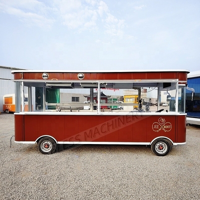 Commercial Electric Fast Food Trailer with Good Reputation and Driving Car Function