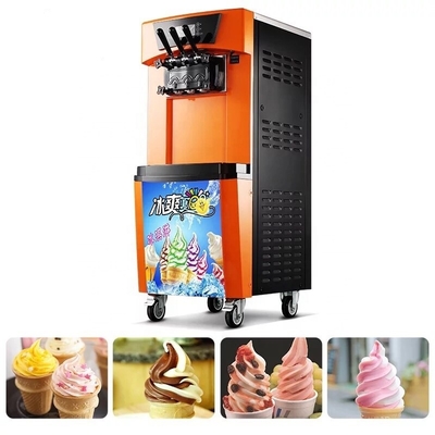 Soft Serve 3 Flavor Ice Cream Machine with Super Performance and High Output in 2022