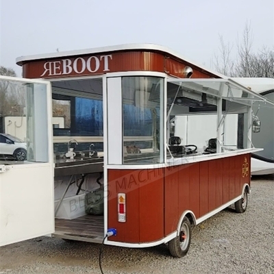Commercial Electric Fast Food Trailer with Good Reputation and Driving Car Function