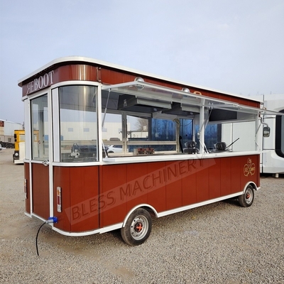 Commercial Electric Fast Food Trailer with Good Reputation and Driving Car Function