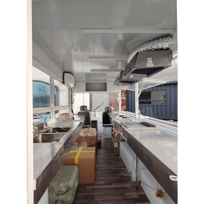 Commercial Electric Fast Food Trailer with Good Reputation and Driving Car Function