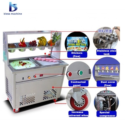 2.8kw 220V/50Hz Ice Cream Machines with Super Performance and User-Friendly Design