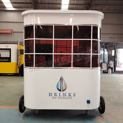 Outdoor Restaurant Custom Food Trailer with Full Kitchen Equipment and in Miami
