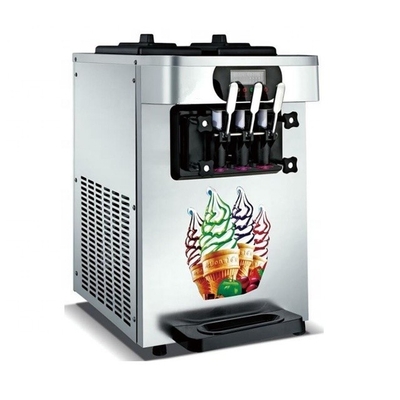 Vending Market Soft Serve 3 Flavor Ice Cream Machine with Super Performance 220V/50Hz