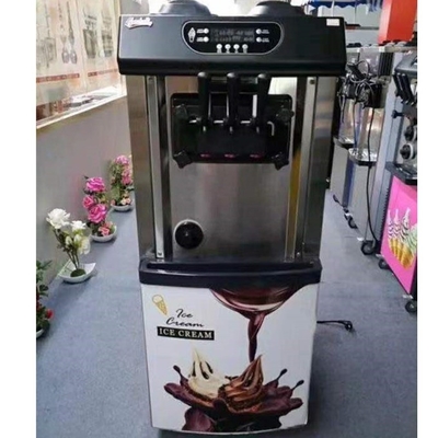 Soft Ice Cream Machine with 3flavor and 1 mix 120 KG Capacity