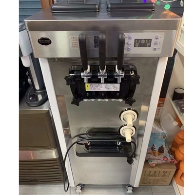 Soft Ice Cream Machine with 3flavor and 1 mix 120 KG Capacity