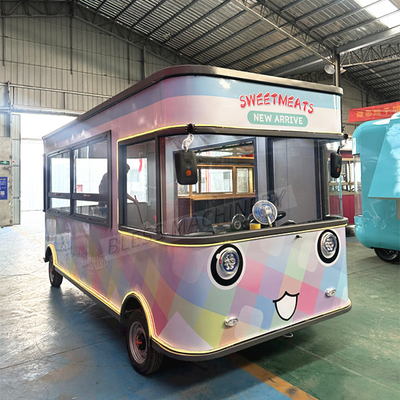 Electric Cart Mobile Snack Bread Food Truck for Winery and Food Beverage Application