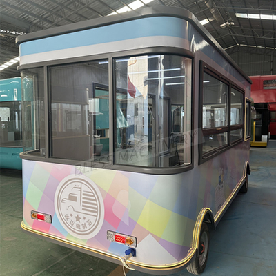 Electric Cart Mobile Snack Bread Food Truck for Winery and Food Beverage Application