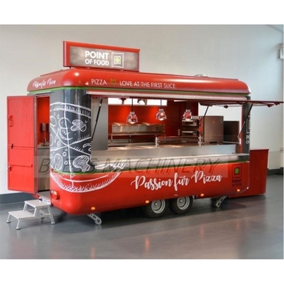 Flour Mill Application Customised Mobile Kitchen Food Kiosk for Machinery Repair Shops