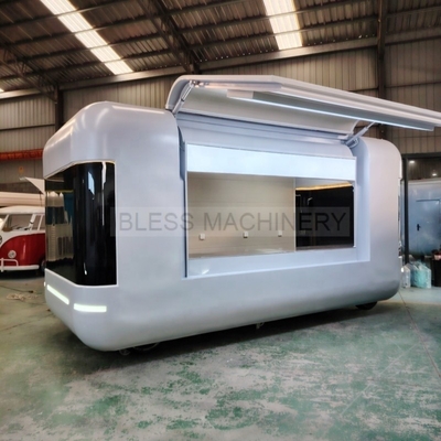 110V220V 2500W-5000W Fast Food Trailer in USA Europe Australia Commercial Food Van