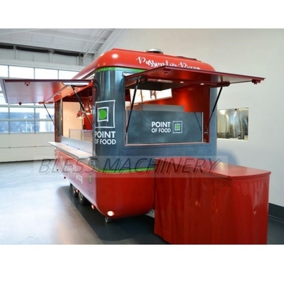 Customized Food Truck for Mobile Coffee Van Catering Cart Burgers Fries Ice Cream BBQ Bus