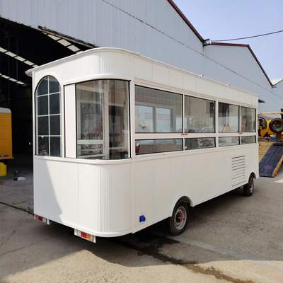 Garment Shops Mobile Kitchen Trailer Street Mobile Food Warmer Cart/Crepe Food Trailer