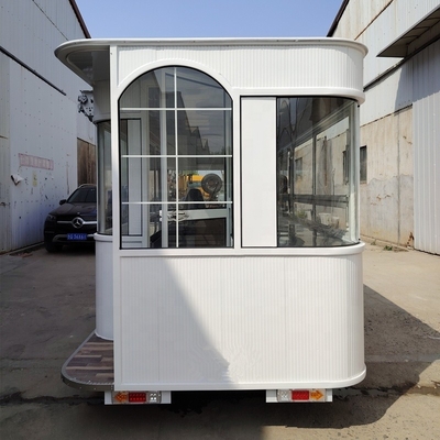 Garment Shops Mobile Kitchen Trailer Street Mobile Food Warmer Cart/Crepe Food Trailer