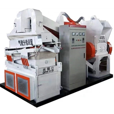 3500KG Weight Copper Wire/Cable Granulating Machine 99.99% Recycling Ratio Guaranteed