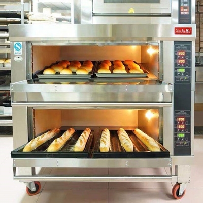 Food Hygiene Standards Bread Oven Bakery for Bakery Useage 200 KG Capacity