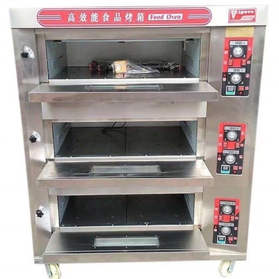 200 KG Capacity Single Phase Baking Oven with User-Friendly Design and Stainless Steel