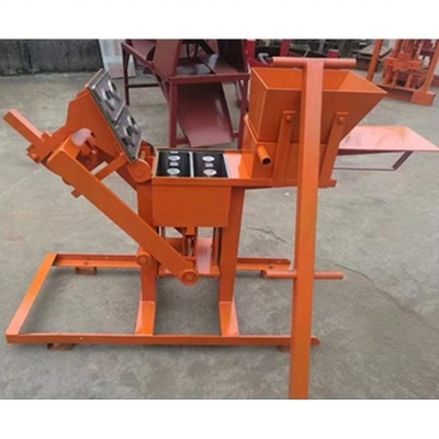 Compact Structure Adobe Brick Making Machine with 1 or 2pcs/mold at Canton Fair 2023