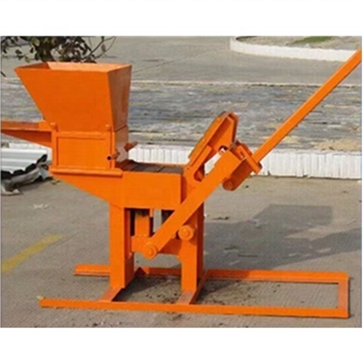 10% Discount Malaysia Manual Interlocking Brick Making Machine with Exhibited at Canton Fair