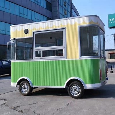 Speed Street Mobile Coffee Ice Cream Kiosk Made from Vegetables for Professional