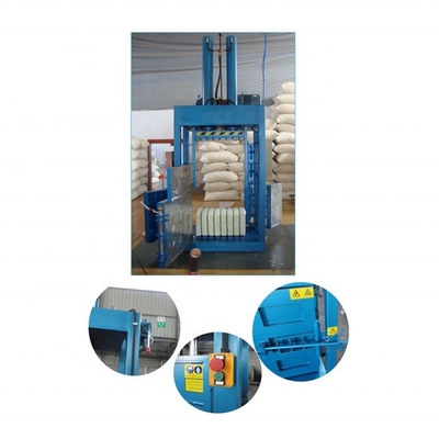 Single Double Cylinder Used Clothing Baler with High Density and Hydraulic Compactor