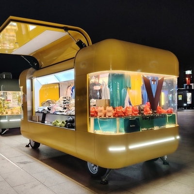 2024 Mobile Food Trailer Truck with Advanced Technology and Water Saving Features