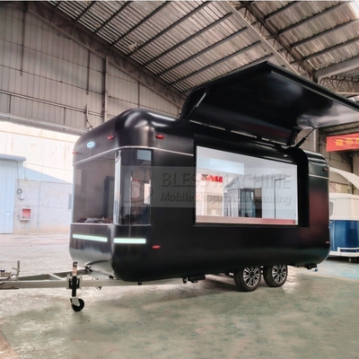 Rubber Universal Wheel Battery Driven Mobile Boutique Cart for and Retail Distribution