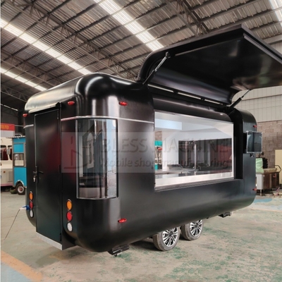 Rubber Universal Wheel Battery Driven Mobile Boutique Cart for and Retail Distribution