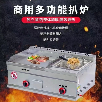 Low Investment Gas-Powered Super Performance Grill with Multifunctional Features