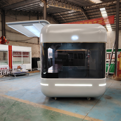 Customized Galvanized Steel Mobile Food Snack Trailer Boutique Cart for and Retail
