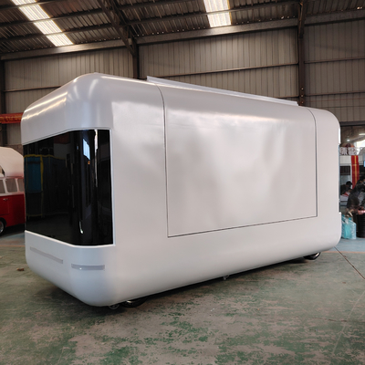 Customized Galvanized Steel Mobile Food Snack Trailer Boutique Cart for and Retail
