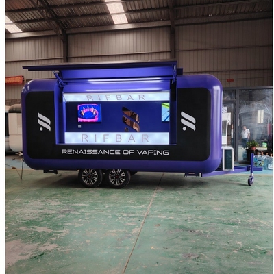 Directly Sell Mobile Catering Food Kiosk Fast Food Trailer with Stainless Steel