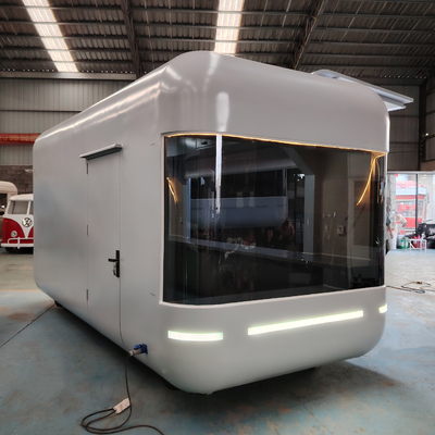 Customized Galvanized Steel Mobile Food Snack Trailer Boutique Cart for and Retail