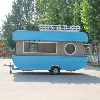 Directly Sell Mobile Catering Food Kiosk Fast Food Trailer with Stainless Steel