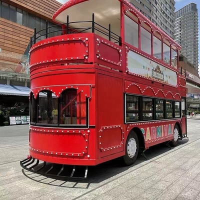 Complete Equipment Hand Push Food Car Fashionable Design for Mobile in Affordable