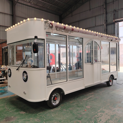 External Wire or Solar Panel Powered Mobile Clothing Shop Trailer for Scarf Bag Shoes