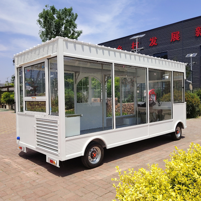 External Wire or Solar Panel Powered Mobile Clothing Shop Trailer for Scarf Bag Shoes