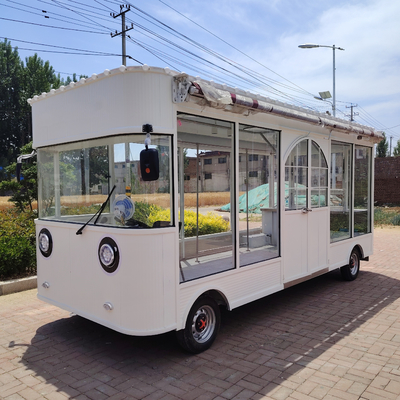 External Wire or Solar Panel Powered Mobile Clothing Shop Trailer for Scarf Bag Shoes