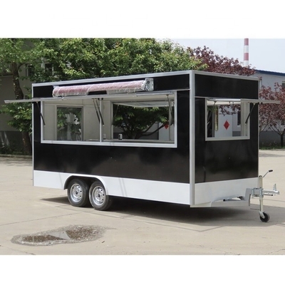 2022 Advertising Company Food Truck with L320.00cm*W160.00cm*H235.00cm Performance