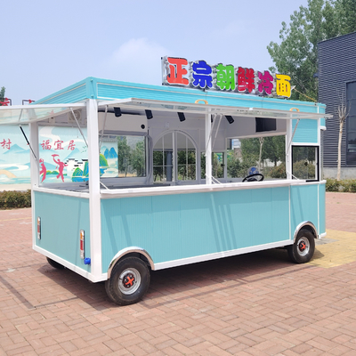 Outlet Electric Mobile Fried Chicken Combo with Cola Beverage Coffee Ice Cream Milk Tea Food Snacks 1000kg