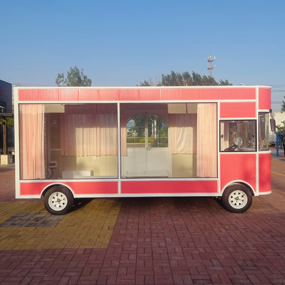 Electric Mobile Clothing Shop Truck for Men's Women's Children's Wear Scarf Bag Shoes