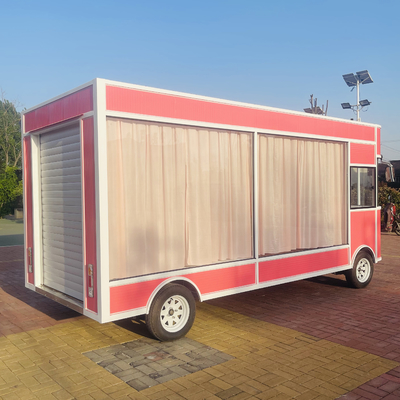 Electric Mobile Clothing Shop Truck for Men's Women's Children's Wear Scarf Bag Shoes