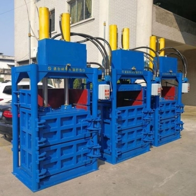 30 KG Pressure 30-100Pa Hydraulic Cardboard Baling Press Machine with Horizontal Design