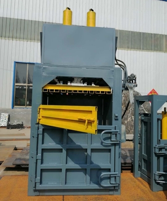 30 KG Pressure 30-100Pa Hydraulic Cardboard Baling Press Machine with Horizontal Design