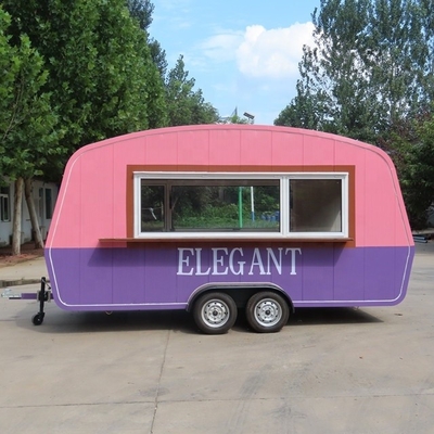 85kms Long Distance Advertising C Ahap Yapboz Mobile Food Cart with Customized Design