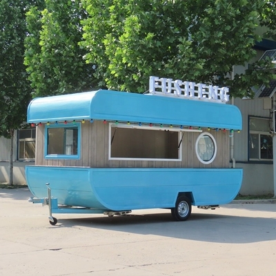 Printing Shops' Best Investment 220V/380V Voltage Roulotte Traile Street Food Trucks